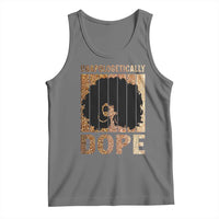 Melanin Queen Glitter Print Tank Top Unapologetically Dope - Wonder Print Shop