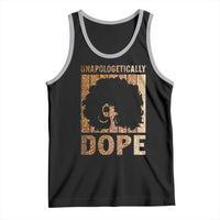 Melanin Queen Glitter Print Tank Top Unapologetically Dope - Wonder Print Shop