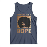Melanin Queen Glitter Print Tank Top Unapologetically Dope - Wonder Print Shop