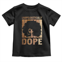 Melanin Queen Glitter Print Toddler T Shirt Unapologetically Dope - Wonder Print Shop