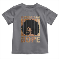 Melanin Queen Glitter Print Toddler T Shirt Unapologetically Dope - Wonder Print Shop