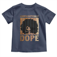 Melanin Queen Glitter Print Toddler T Shirt Unapologetically Dope - Wonder Print Shop