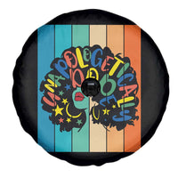 Black Girl Magic Pride Spare Tire Cover Unapologetically Dope Retro Sunset - Wonder Print Shop