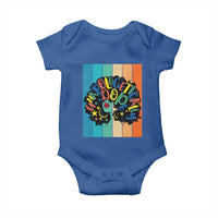 Black Girl Magic Pride Baby Onesie Unapologetically Dope Retro Sunset - Wonder Print Shop