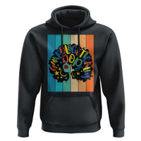 Black Girl Magic Pride Hoodie Unapologetically Dope Retro Sunset - Wonder Print Shop