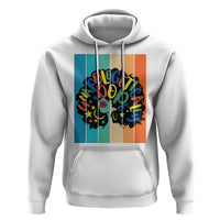 Black Girl Magic Pride Hoodie Unapologetically Dope Retro Sunset - Wonder Print Shop