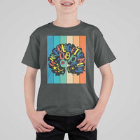 Black Girl Magic Pride T Shirt For Kid Unapologetically Dope Retro Sunset - Wonder Print Shop