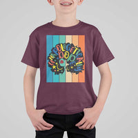 Black Girl Magic Pride T Shirt For Kid Unapologetically Dope Retro Sunset - Wonder Print Shop