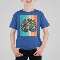 Black Girl Magic Pride T Shirt For Kid Unapologetically Dope Retro Sunset - Wonder Print Shop