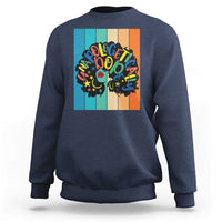 Black Girl Magic Pride Sweatshirt Unapologetically Dope Retro Sunset - Wonder Print Shop