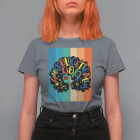Black Girl Magic Pride T Shirt For Women Unapologetically Dope Retro Sunset - Wonder Print Shop