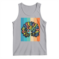 Black Girl Magic Pride Tank Top Unapologetically Dope Retro Sunset - Wonder Print Shop