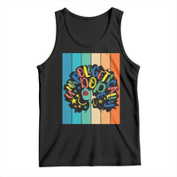 Black Girl Magic Pride Tank Top Unapologetically Dope Retro Sunset - Wonder Print Shop