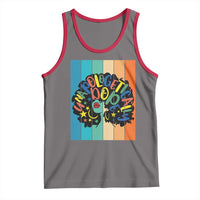 Black Girl Magic Pride Tank Top Unapologetically Dope Retro Sunset - Wonder Print Shop