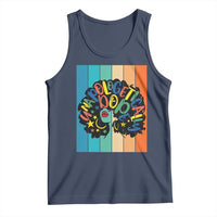 Black Girl Magic Pride Tank Top Unapologetically Dope Retro Sunset - Wonder Print Shop