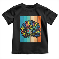 Black Girl Magic Pride Toddler T Shirt Unapologetically Dope Retro Sunset - Wonder Print Shop