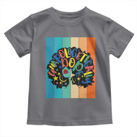 Black Girl Magic Pride Toddler T Shirt Unapologetically Dope Retro Sunset - Wonder Print Shop