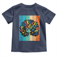 Black Girl Magic Pride Toddler T Shirt Unapologetically Dope Retro Sunset - Wonder Print Shop
