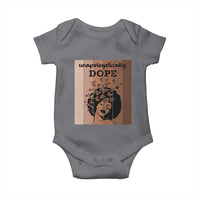 Inspirational Black Women Gift Baby Onesie Unapologetically Dope - Wonder Print Shop
