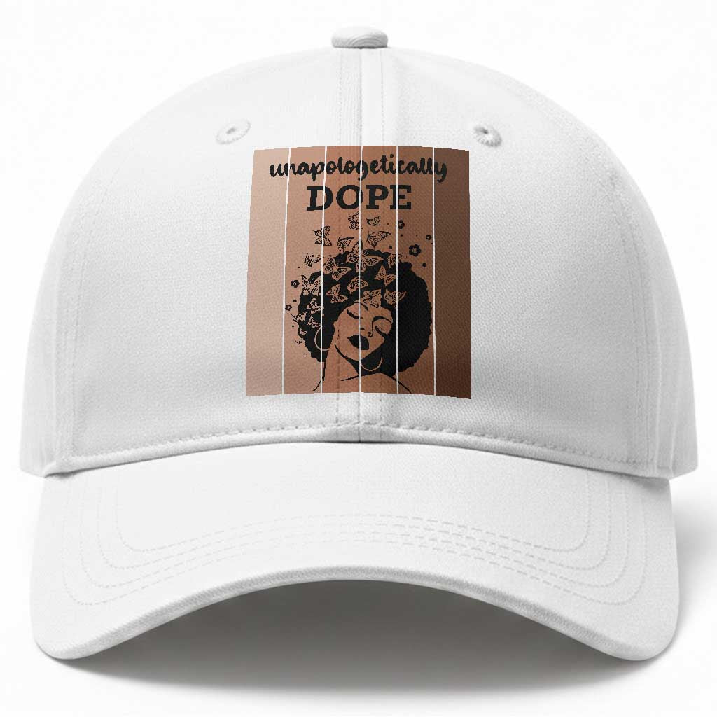 Inspirational Black Women Gift Baseball Cap Unapologetically Dope