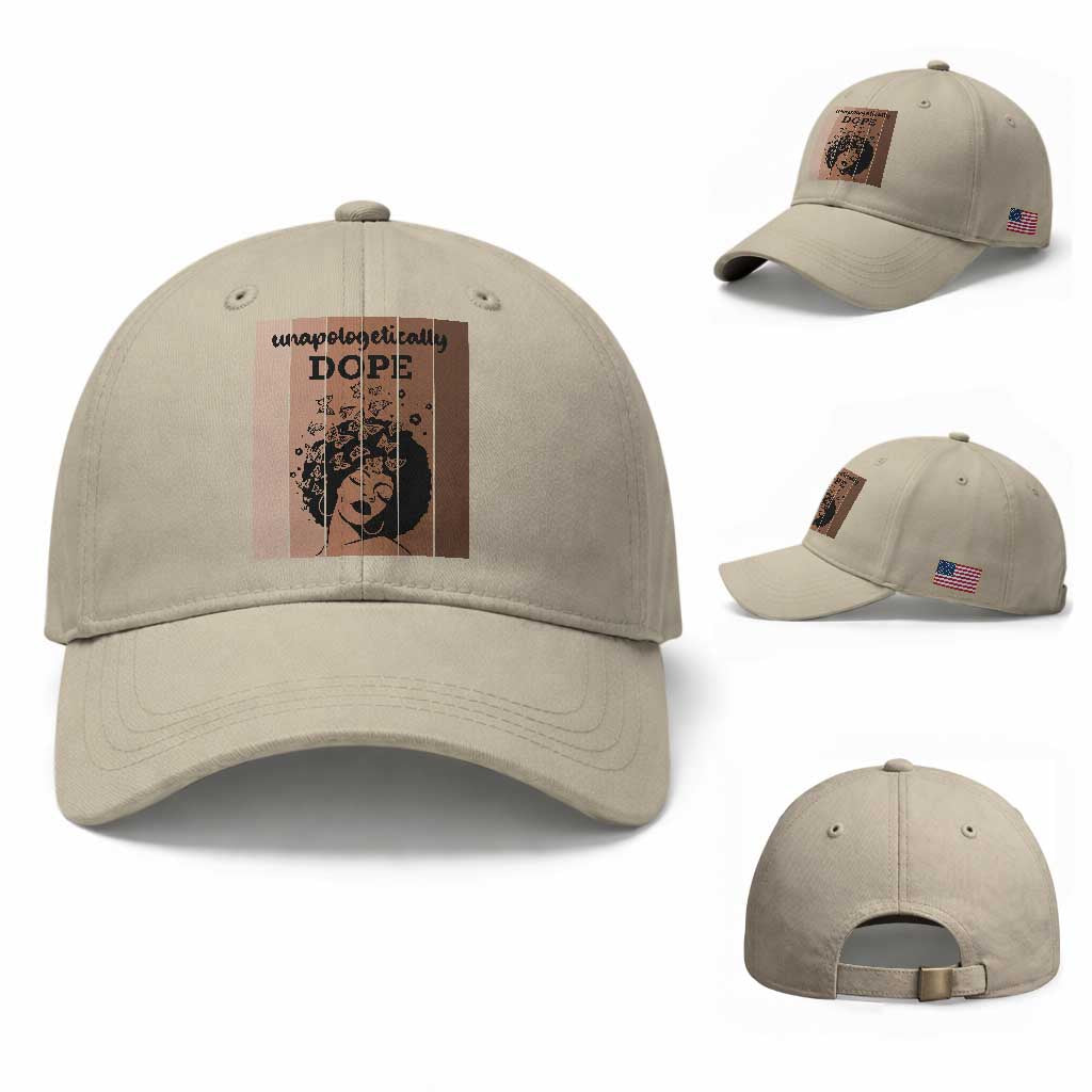 Inspirational Black Women Gift Baseball Cap Unapologetically Dope