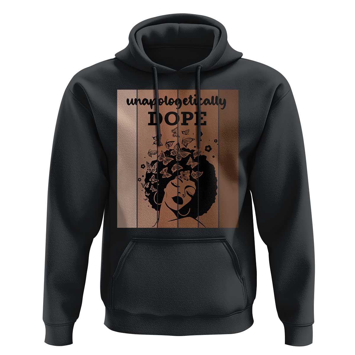 Inspirational Black Women Gift Hoodie Unapologetically Dope - Wonder Print Shop