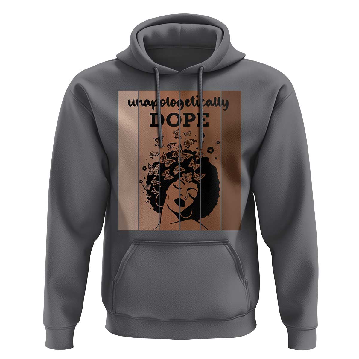 Inspirational Black Women Gift Hoodie Unapologetically Dope - Wonder Print Shop