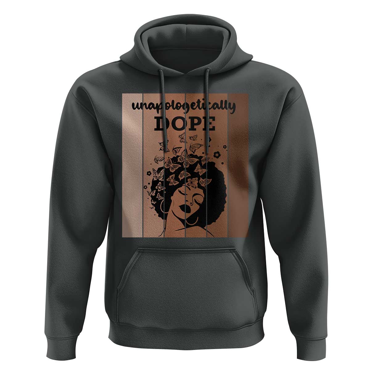 Inspirational Black Women Gift Hoodie Unapologetically Dope - Wonder Print Shop