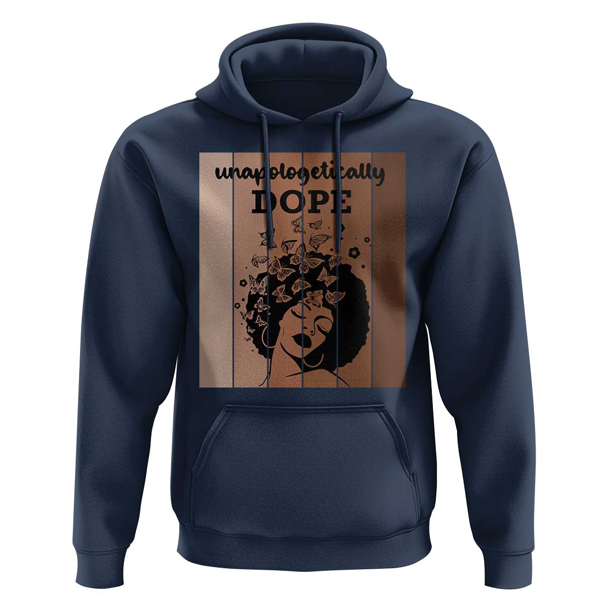 Inspirational Black Women Gift Hoodie Unapologetically Dope - Wonder Print Shop