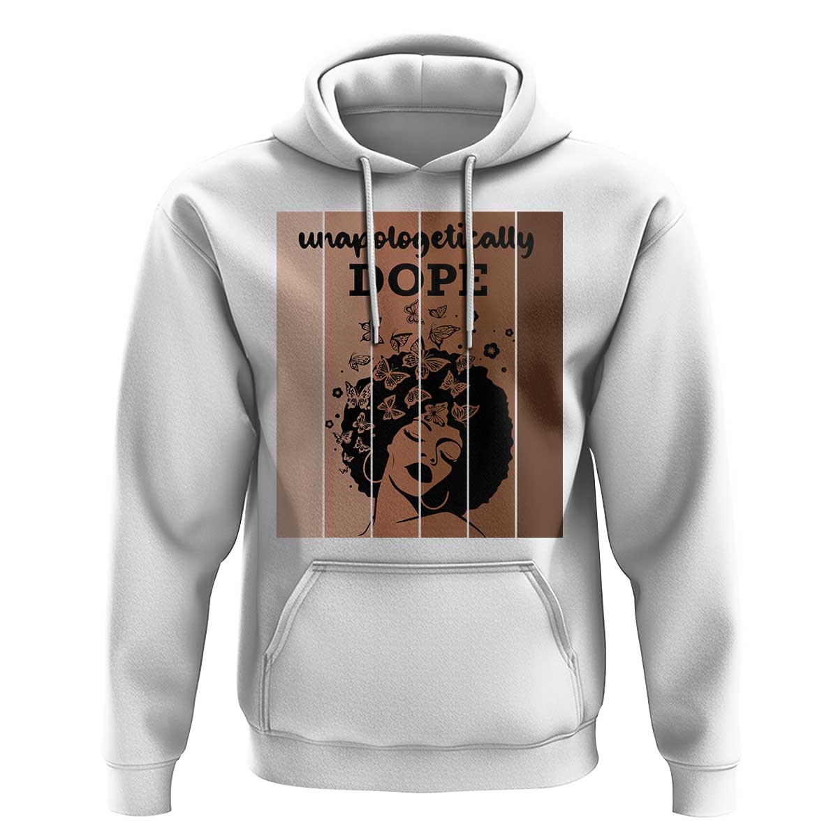 Inspirational Black Women Gift Hoodie Unapologetically Dope - Wonder Print Shop