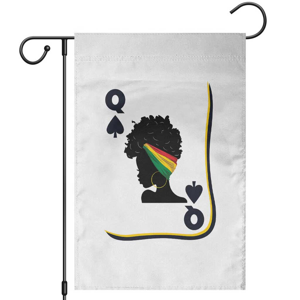 Black Woman Gift Garden Flag Melanin Queen Card - Wonder Print Shop