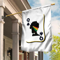 Black Woman Gift Garden Flag Melanin Queen Card - Wonder Print Shop