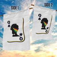 Black Woman Gift Garden Flag Melanin Queen Card - Wonder Print Shop