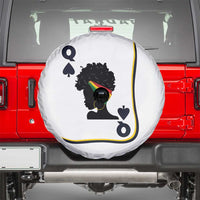 Black Woman Gift Spare Tire Cover Melanin Queen Card - Wonder Print Shop