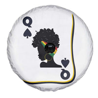 Black Woman Gift Spare Tire Cover Melanin Queen Card - Wonder Print Shop