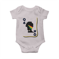 Black Woman Gift Baby Onesie Melanin Queen Card - Wonder Print Shop