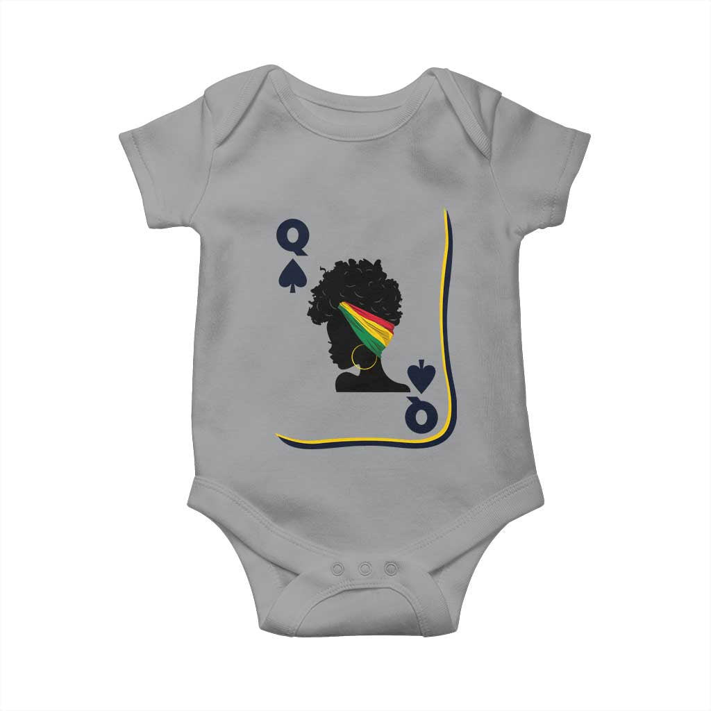 Black Woman Gift Baby Onesie Melanin Queen Card - Wonder Print Shop