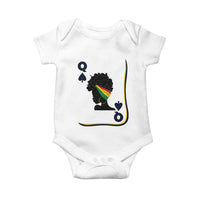 Black Woman Gift Baby Onesie Melanin Queen Card - Wonder Print Shop