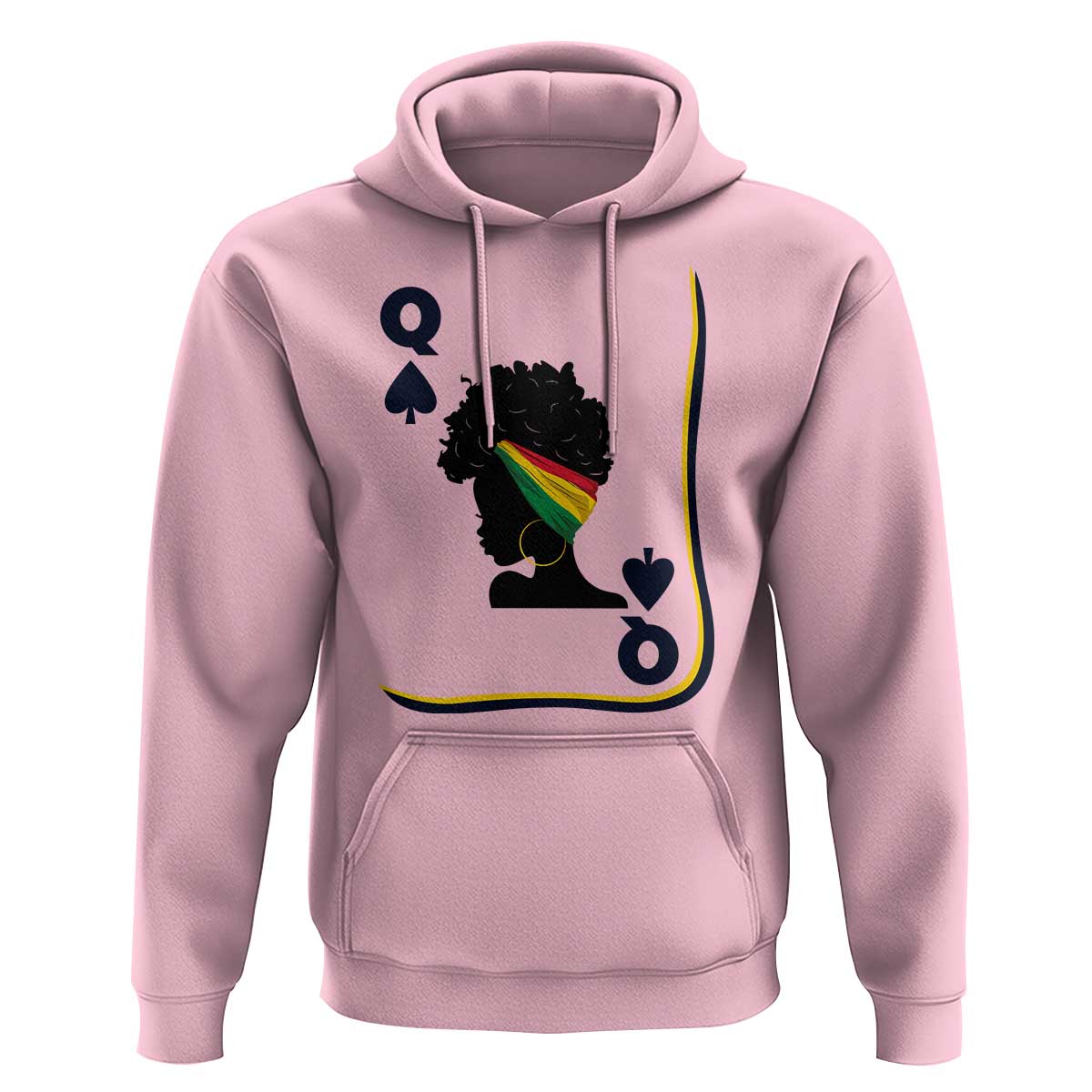 Black Woman Gift Hoodie Melanin Queen Card - Wonder Print Shop