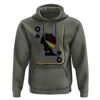 Black Woman Gift Hoodie Melanin Queen Card - Wonder Print Shop