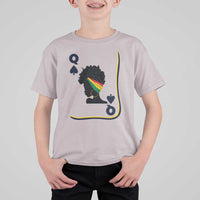 Black Woman Gift T Shirt For Kid Melanin Queen Card - Wonder Print Shop