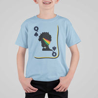 Black Woman Gift T Shirt For Kid Melanin Queen Card - Wonder Print Shop