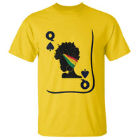 Black Woman Gift T Shirt Melanin Queen Card - Wonder Print Shop