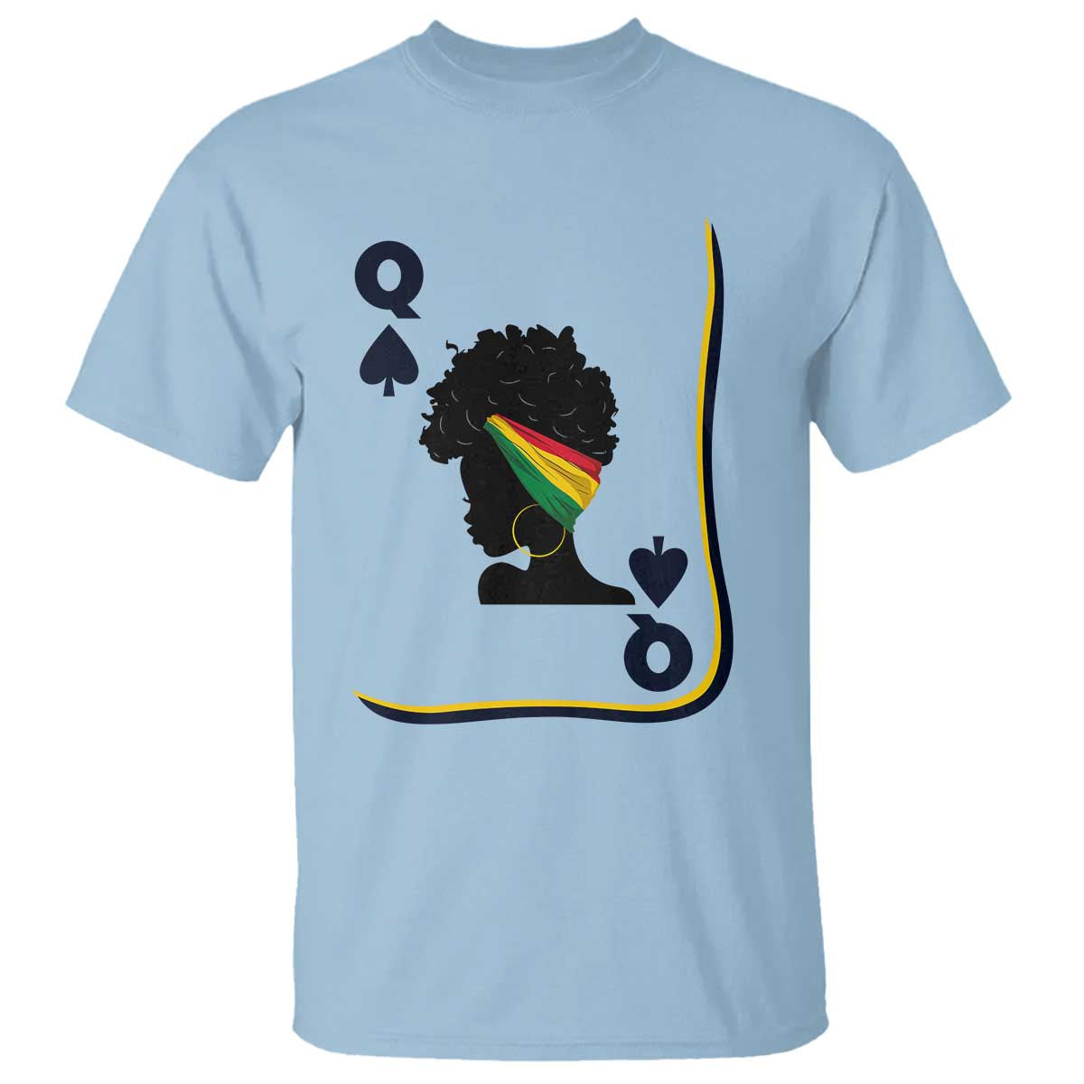 Black Woman Gift T Shirt Melanin Queen Card - Wonder Print Shop