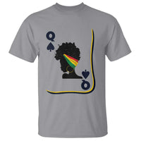 Black Woman Gift T Shirt Melanin Queen Card - Wonder Print Shop