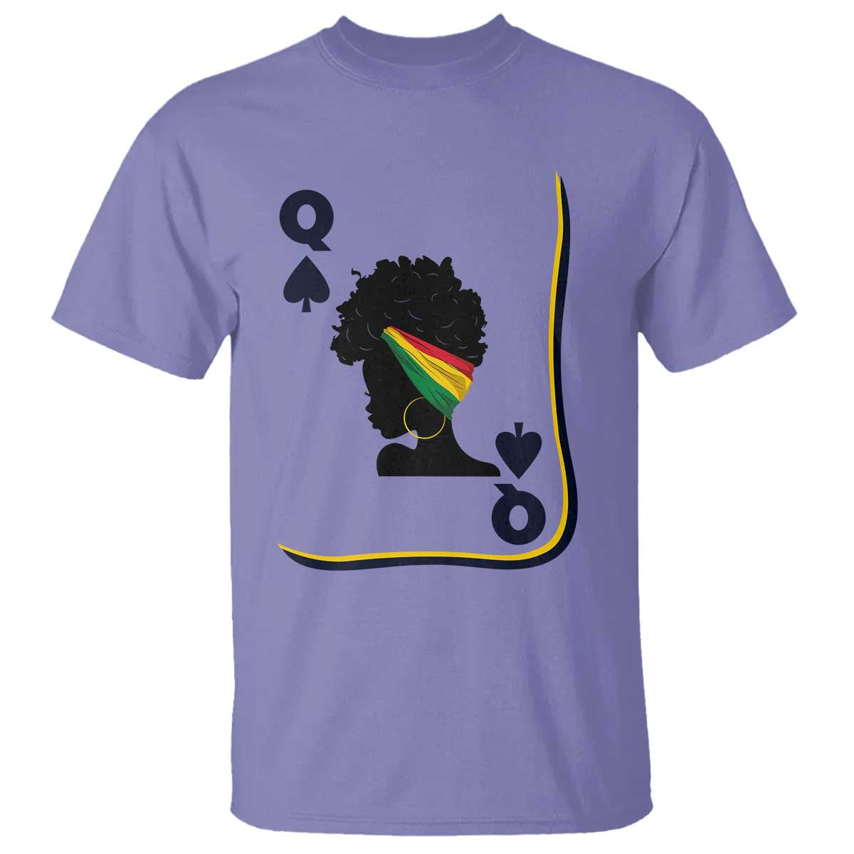 Black Woman Gift T Shirt Melanin Queen Card - Wonder Print Shop