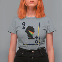 Black Woman Gift T Shirt For Women Melanin Queen Card - Wonder Print Shop