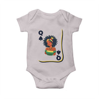 Queen Of Spades Black Girl Baby Onesie African American Women Pride - Wonder Print Shop