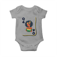 Queen Of Spades Black Girl Baby Onesie African American Women Pride - Wonder Print Shop