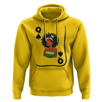 Queen Of Spades Black Girl Hoodie African American Women Pride - Wonder Print Shop